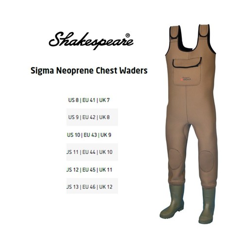 Shakespeare sigma neoprene - shakespeare,