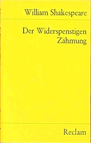 Der widerspenstigen zähmung - widerspenstigen,