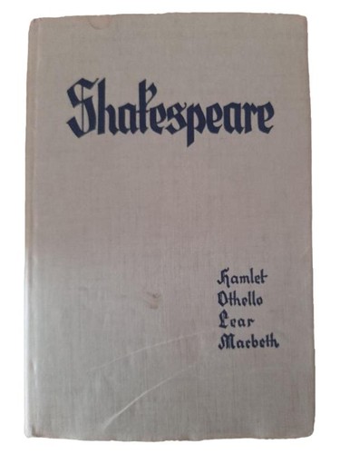 Shakespeare hamlet othello - hamlet,