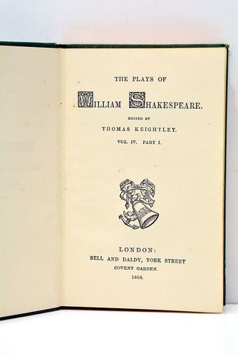 Keightley shakespeare werke - keightley,